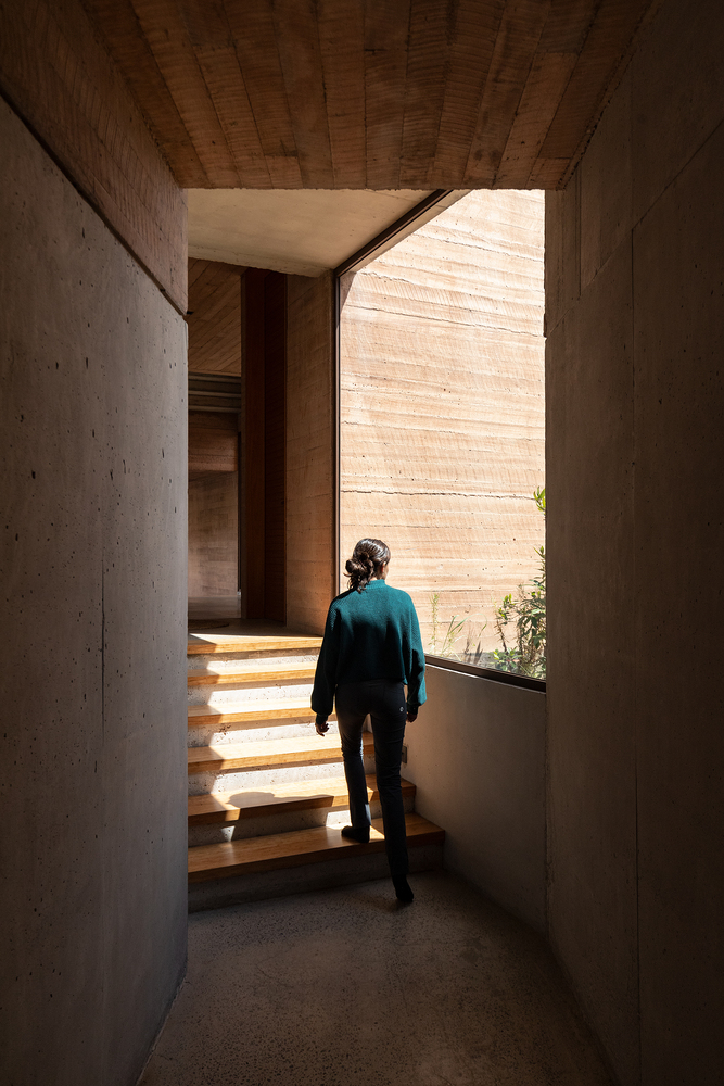 移动不同角度观察景观动态自然情感体验的别墅设计