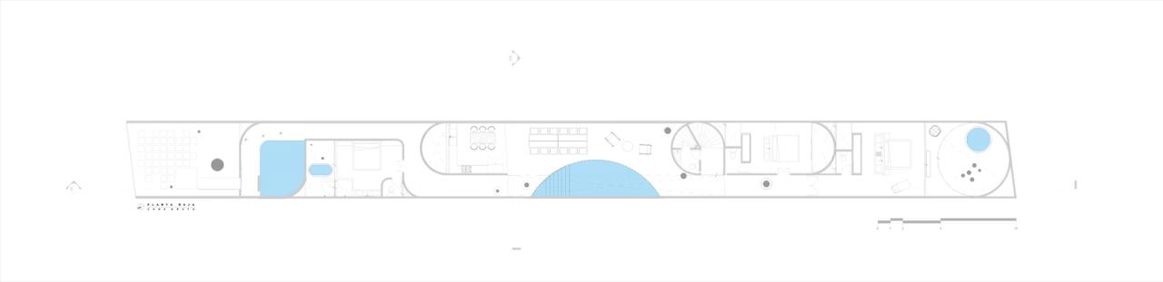 从天然井与洞穴汲取灵感光影交织下感知时间的度假屋设计