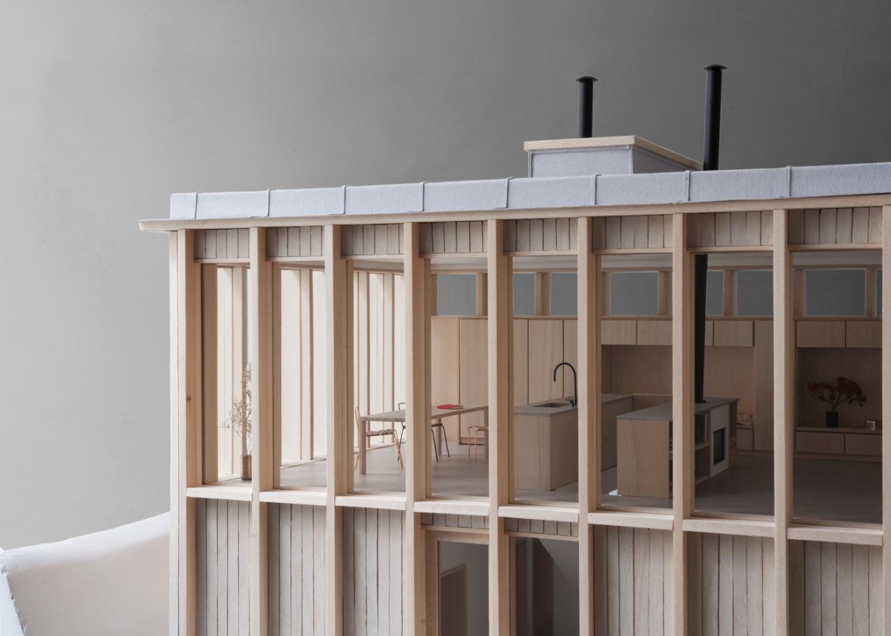 海峡边建筑奇迹挑战地形打造绝美视野的木质别墅设计