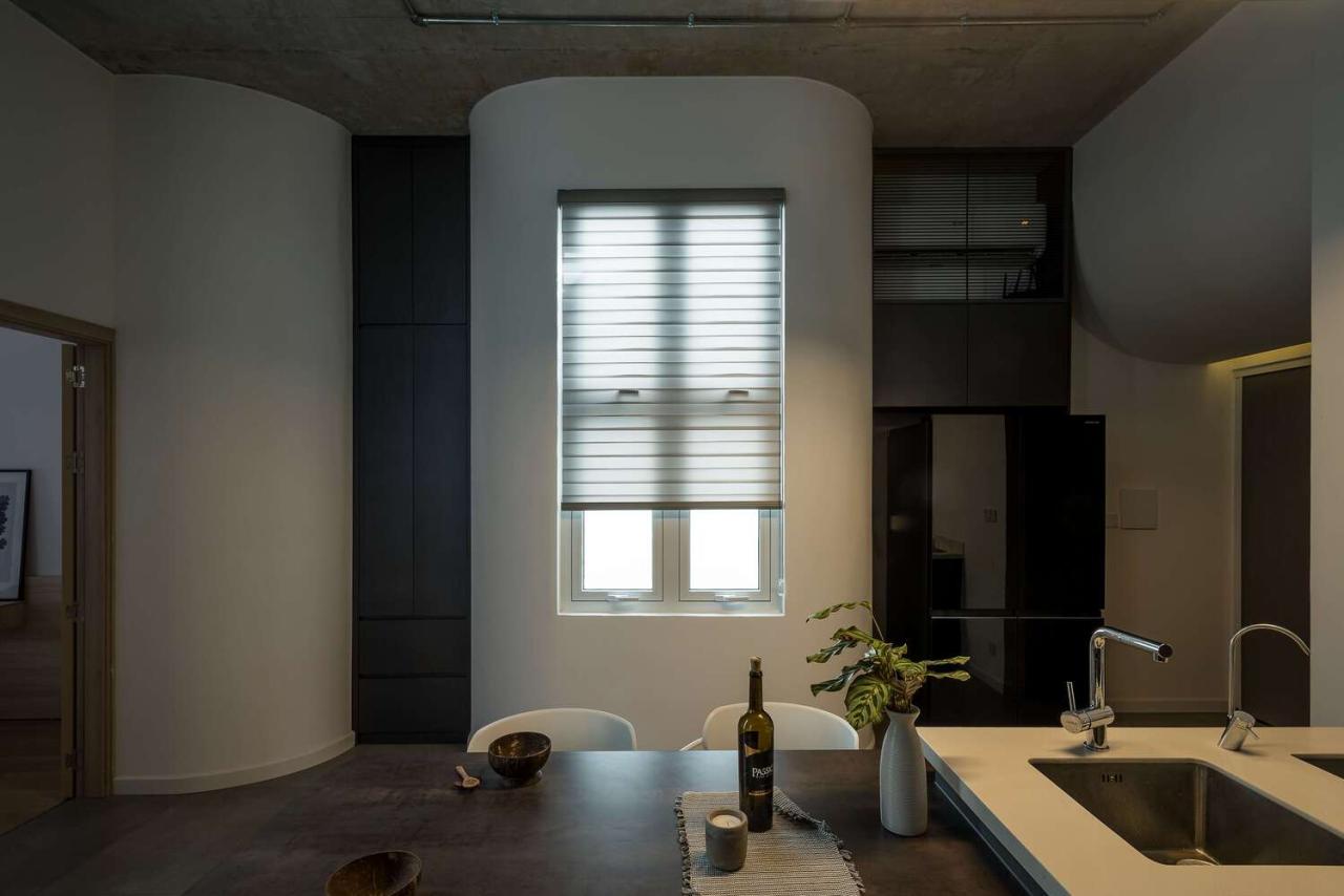 住宅 + 工作室设计风水难题下的曲线建筑智慧