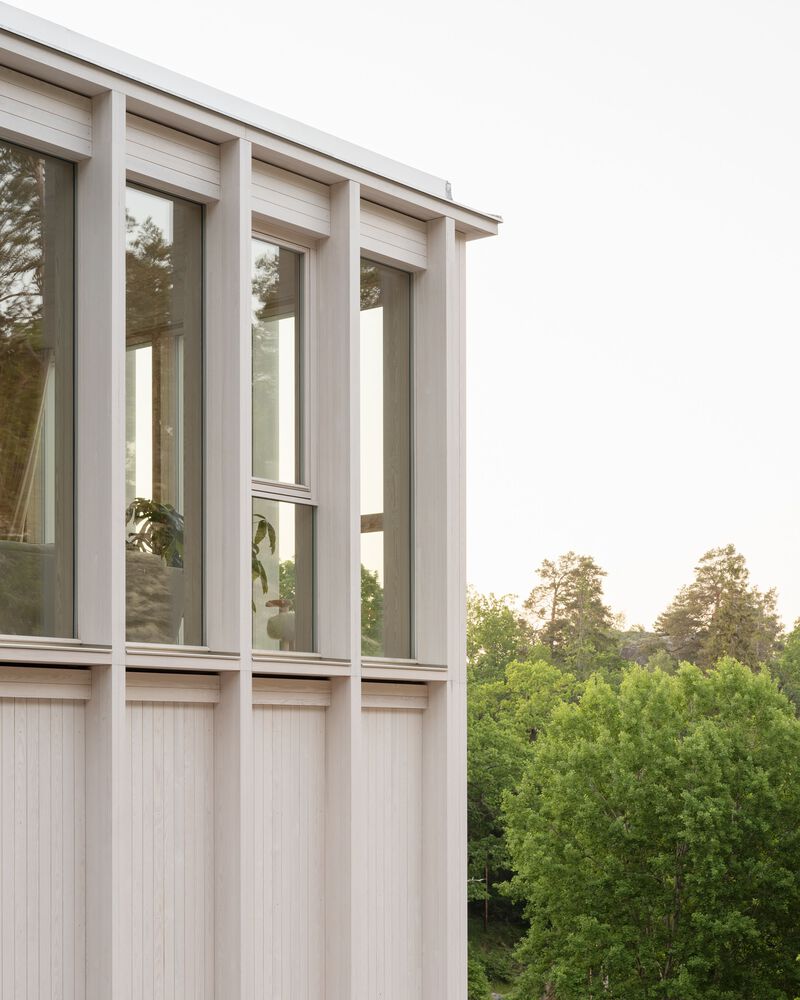 海峡边建筑奇迹挑战地形打造绝美视野的木质别墅设计