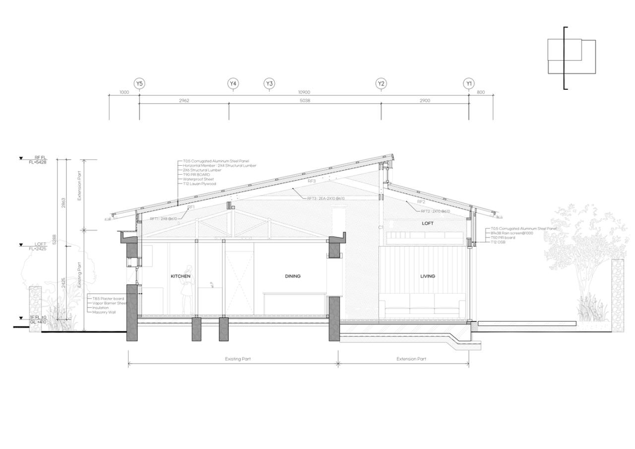 济州岛老房的新生新旧结构交织续写传统居住记忆的住宅设计
