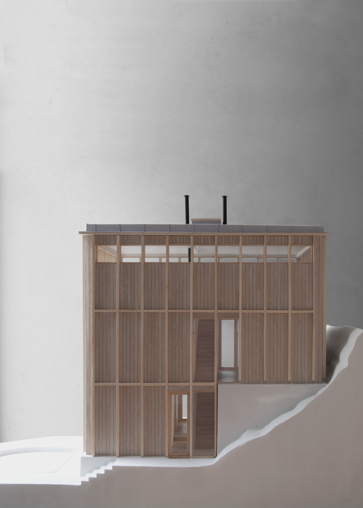 海峡边建筑奇迹挑战地形打造绝美视野的木质别墅设计