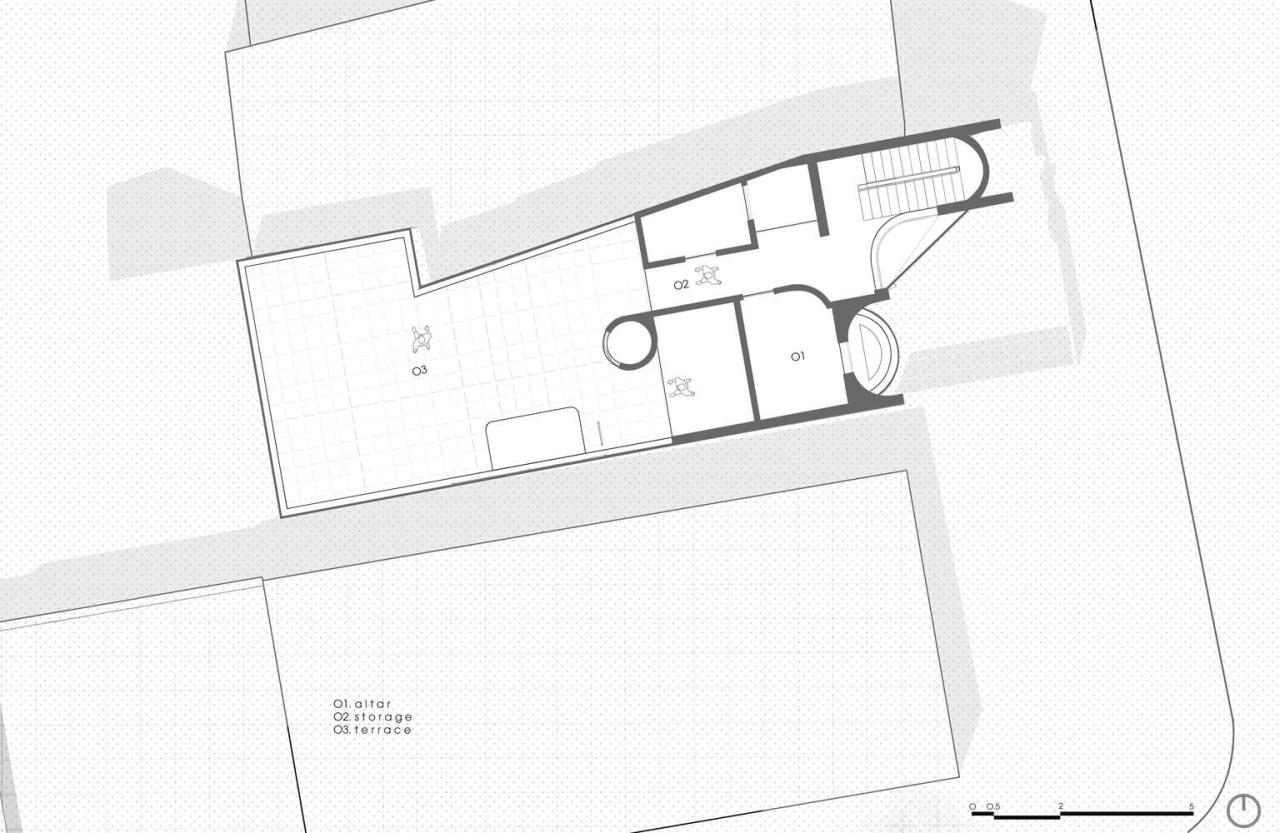 住宅 + 工作室设计风水难题下的曲线建筑智慧