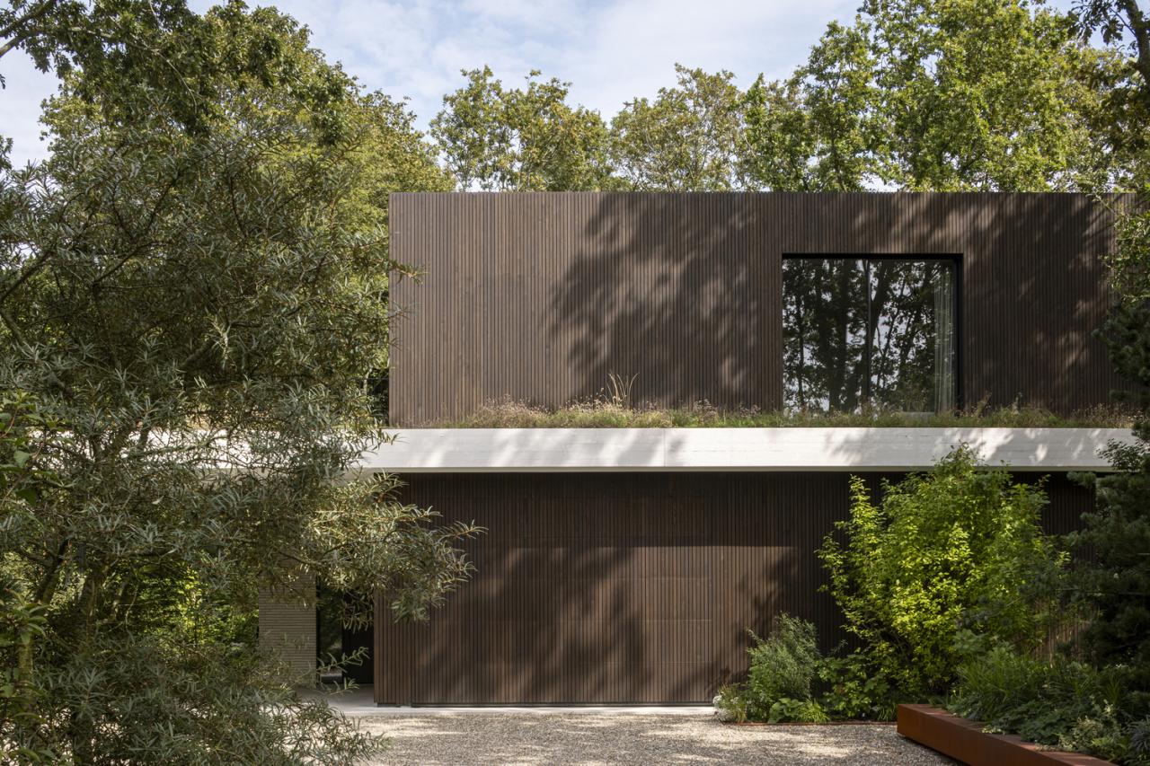 邂逅荷兰海岸隐匿别墅：一场自然、建筑与艺术的盛宴设计