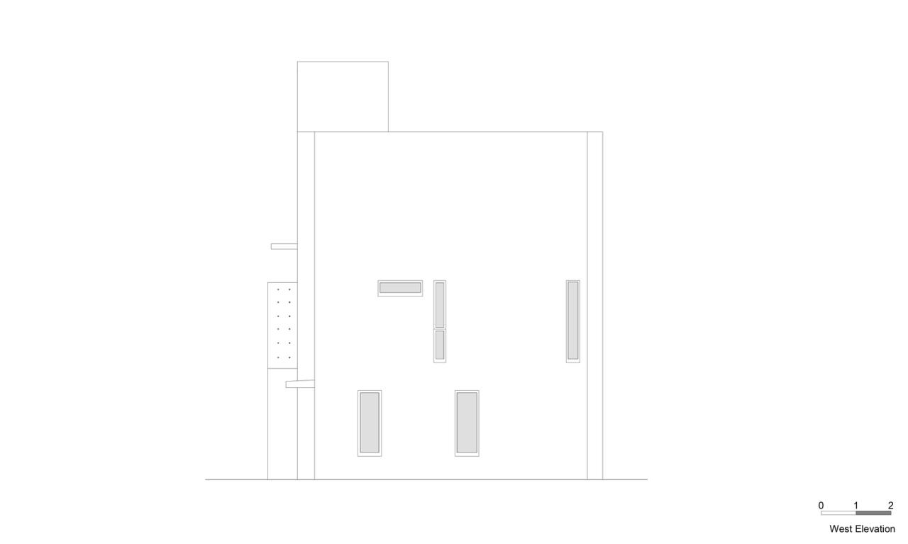 狭缝与开口间营造城市中静谧自然私密的住宅设计