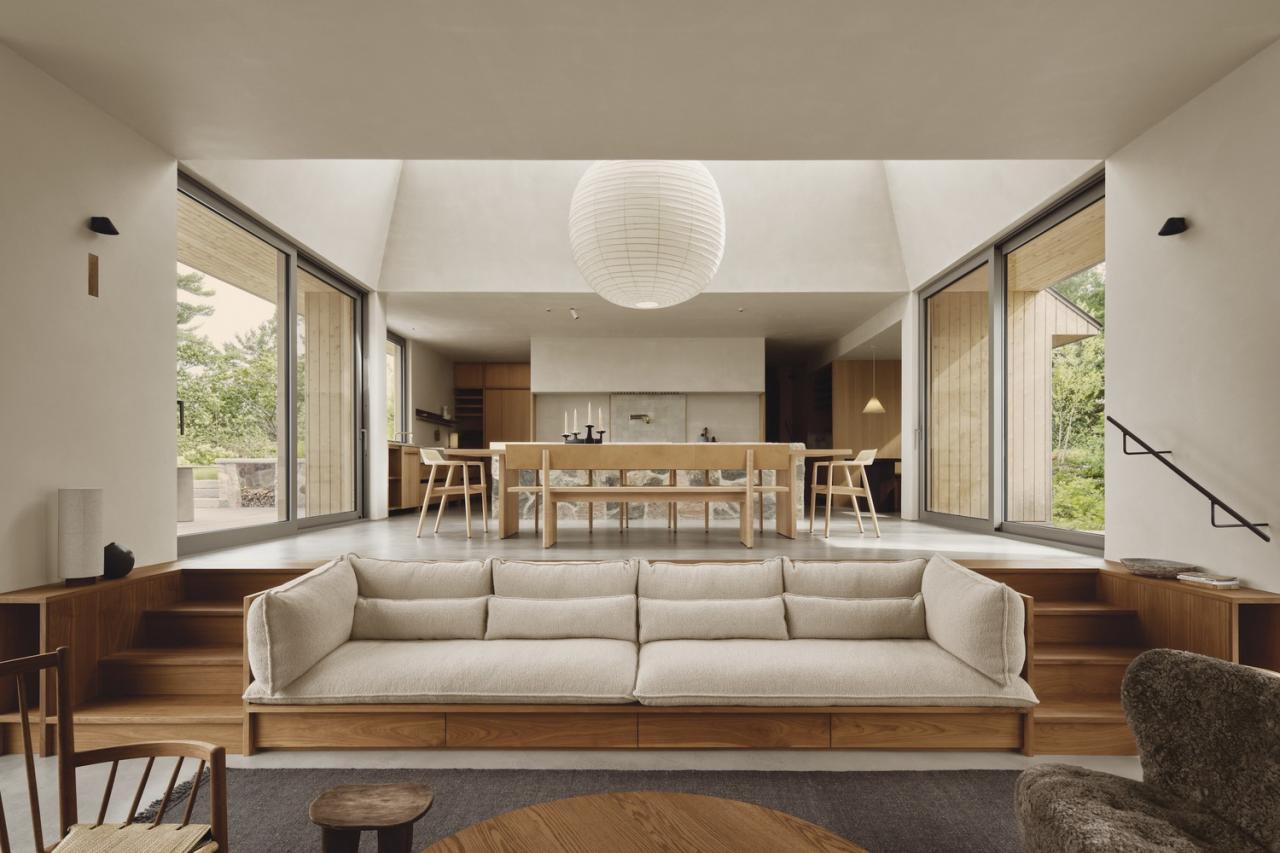 与宁静诗意同栖邂逅自然纹理编织的梦幻家园住宅设计