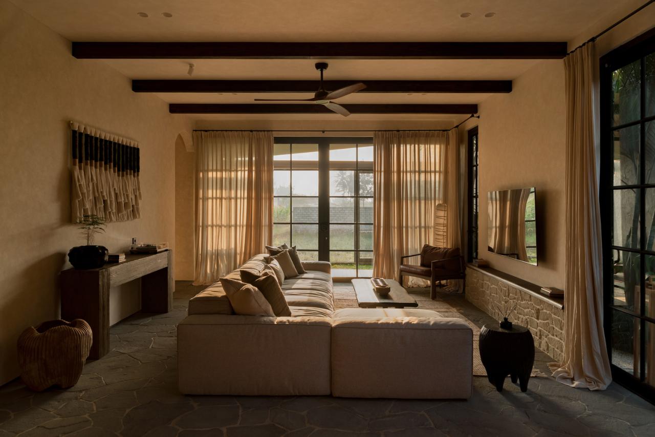 让身心在自然中得到滋养热带雨林的节能奢华侘寂别墅设计