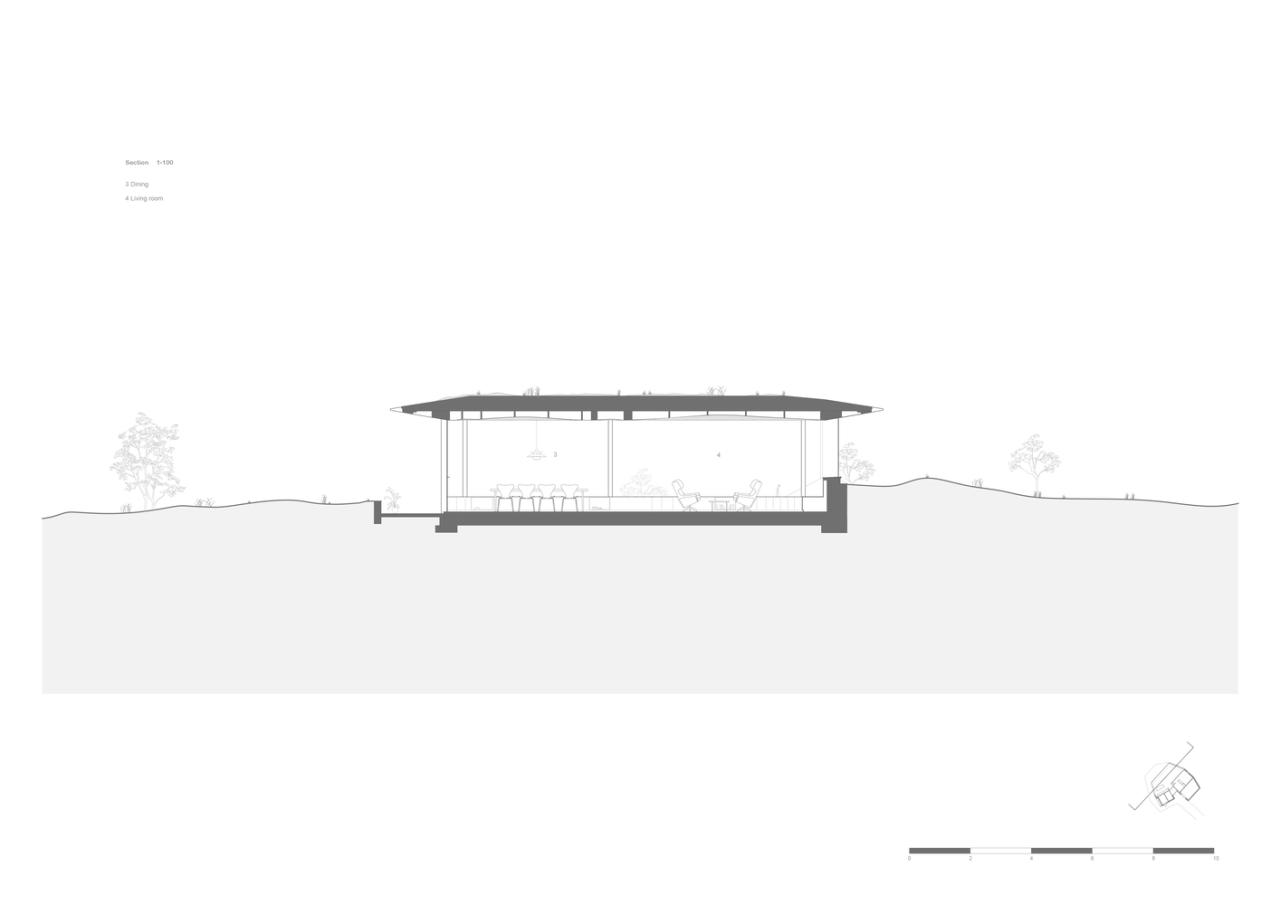 与沙丘和大海共生挪威海岸自然诗意开阔之美的度假屋设计