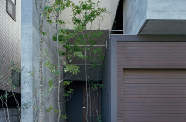 狭缝与开口间营造城市中静谧自然私密的住宅设计-BIM建筑网