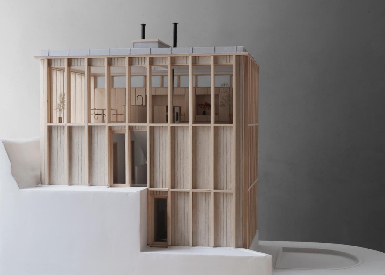 海峡边建筑奇迹挑战地形打造绝美视野的木质别墅设计