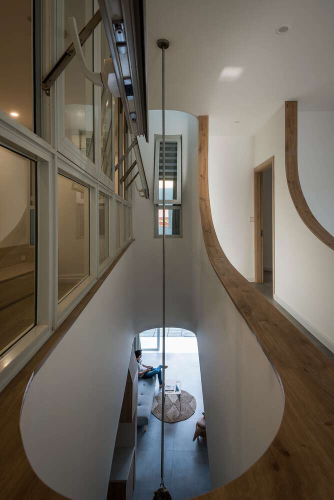 住宅 + 工作室设计风水难题下的曲线建筑智慧