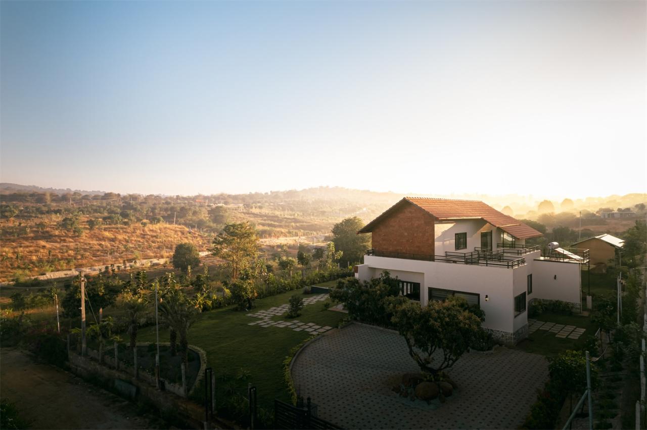 对环境气候材料研究响应与自然完美对话的别墅设计