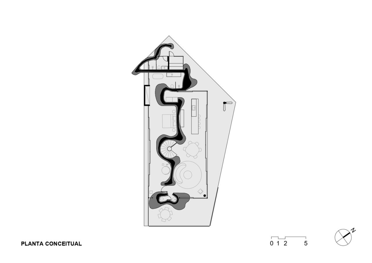 山脉与森林间的静谧自然与诗意的栖息度假别墅设计