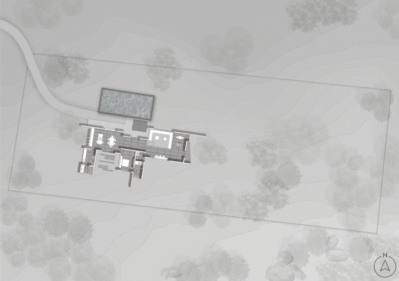 对环境气候材料研究响应与自然完美对话的别墅设计