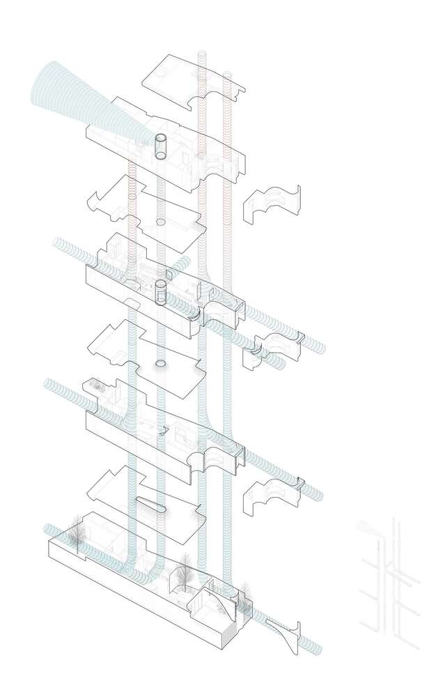 住宅 + 工作室设计风水难题下的曲线建筑智慧