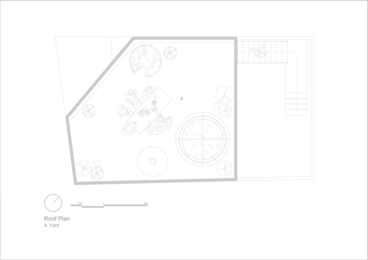 城市小巷夹缝中的山谷秘境承载亲情时光的别墅设计