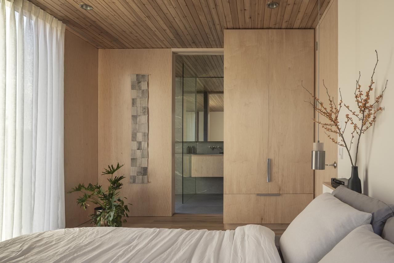 漂浮在草地上的冥想之屋禅意静修的度假屋设计