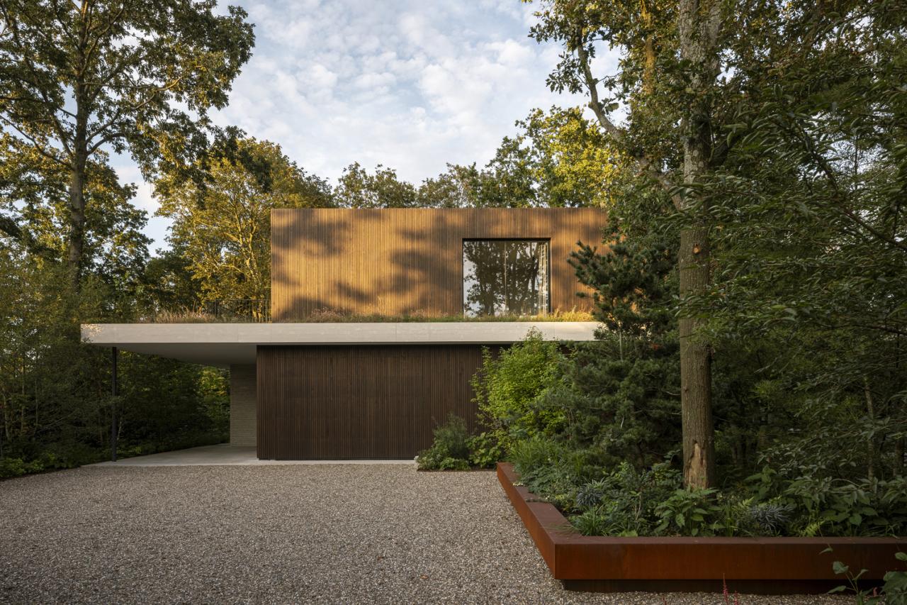 邂逅荷兰海岸隐匿别墅：一场自然、建筑与艺术的盛宴设计