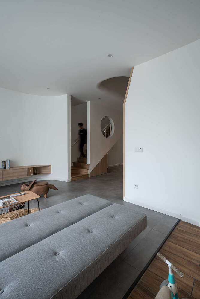 住宅 + 工作室设计风水难题下的曲线建筑智慧