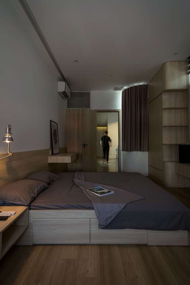 住宅 + 工作室设计风水难题下的曲线建筑智慧