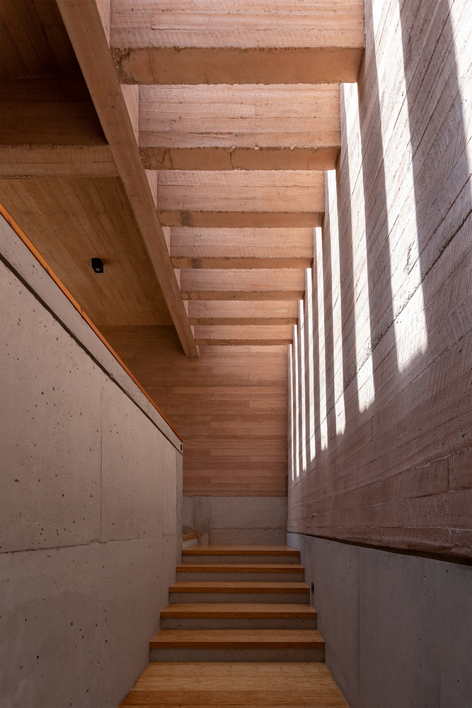 移动不同角度观察景观动态自然情感体验的别墅设计