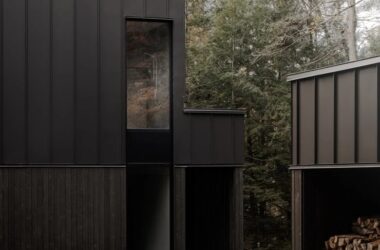 在树梢间谱建筑与自然的和谐乐章亲生物细节度假屋设计-BIM建筑网