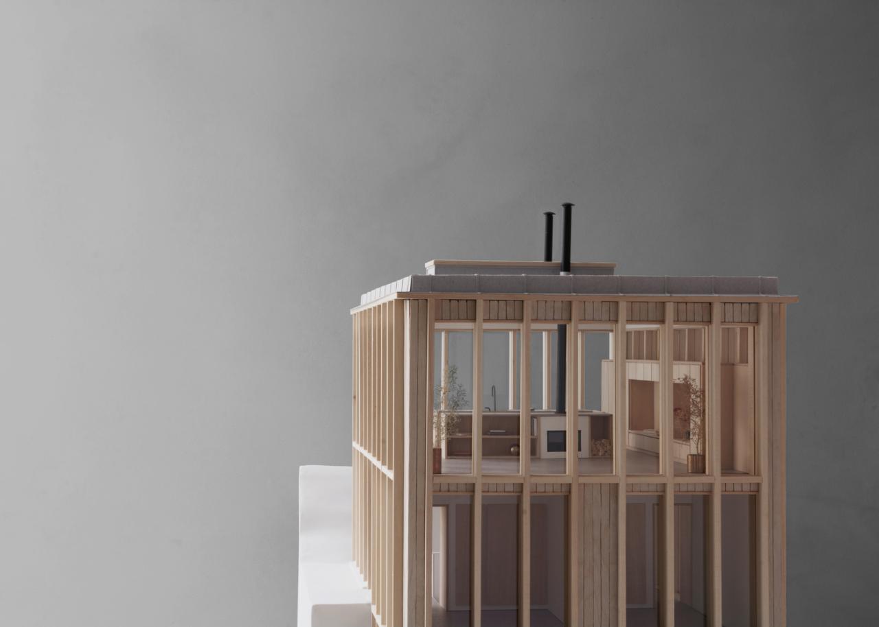 海峡边建筑奇迹挑战地形打造绝美视野的木质别墅设计