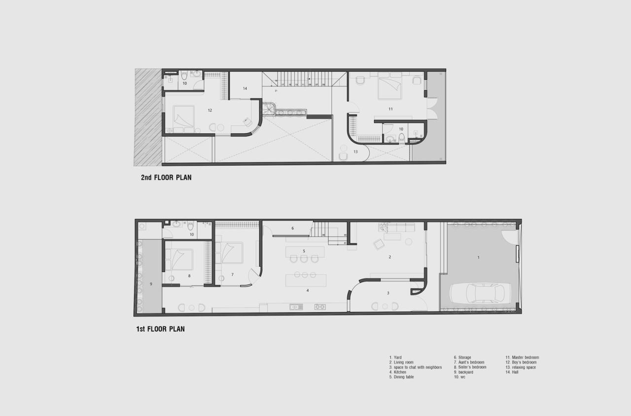 回归老街区的温暖森林露营灵感下的暮年居所别墅设计