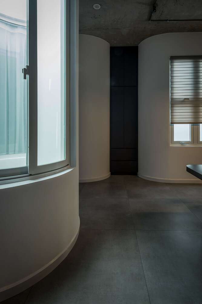 住宅 + 工作室设计风水难题下的曲线建筑智慧